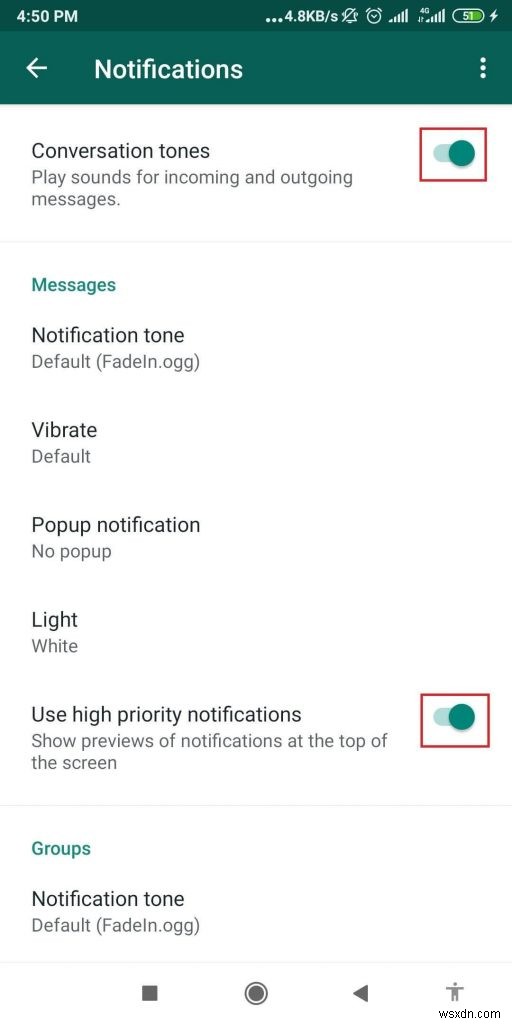 WhatsApp 알림이 오지 않는 이유와 해결 방법 7가지