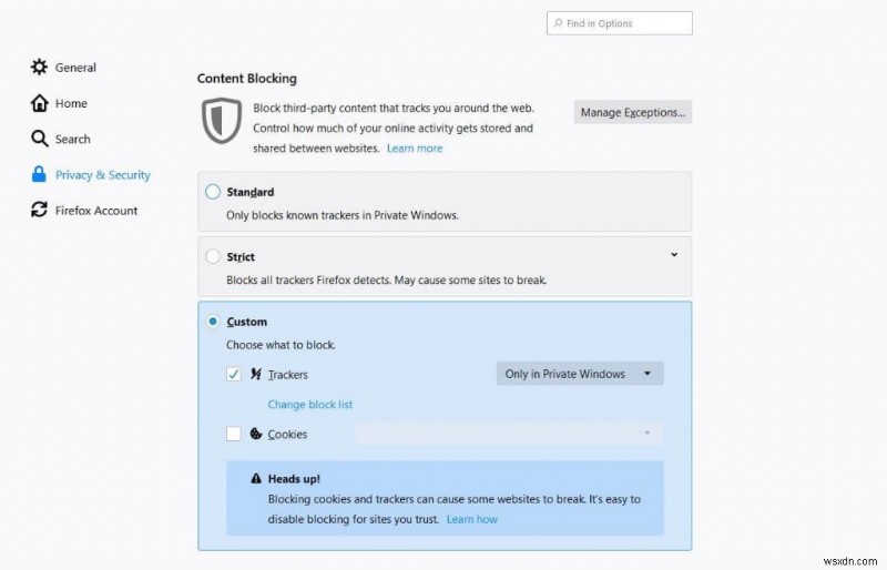 파이어폭스(Firefox)로 웹 추적기 차단하기: 단계별 완벽 설정 가이드