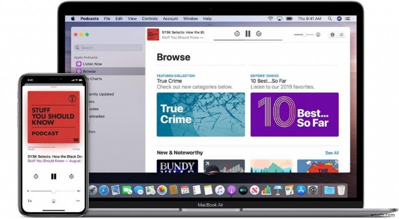 macOS Catalina에서 팟캐스트 앱 완벽하게 활용하는 방법