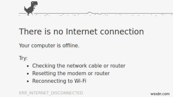 크롬 ERR_INTERNET_DISCONNECTED 오류 해결 방법 7가지