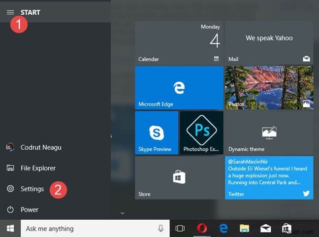 Windows 10에서 Microsoft Edge 브라우저를 즉시 초기화(재설정)하는 방법