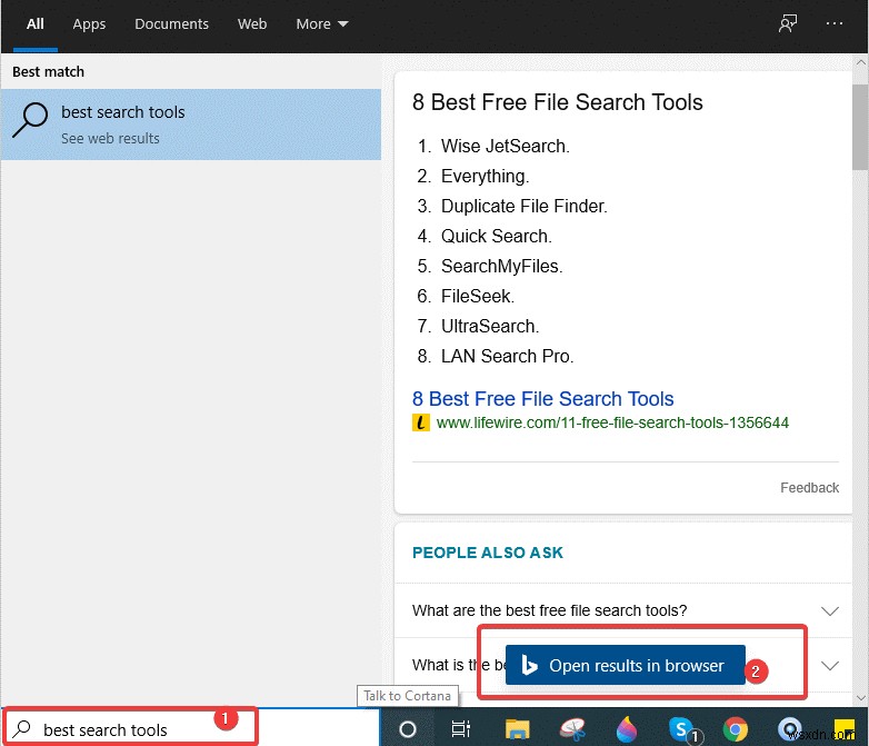 Windows 10에서 Bing 검색 제거하는 방법 (버전별 레지스트리 설정 가이드)