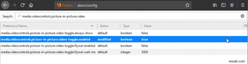 파이어폭스(Firefox) 브라우저에서 PIP(화면 속 화면) 모드 활성화하는 방법