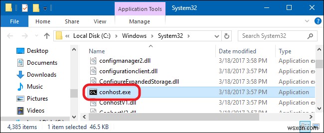 conhost.exe란 무엇이고, 작업 관리자에서 실행되는 이유는?