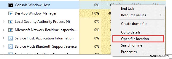 conhost.exe란 무엇이고, 작업 관리자에서 실행되는 이유는?