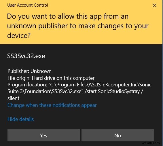 Windows 10 시작 시 SS3svc32.exe 팝업 창이 뜰 때 해결하는 3가지 방법