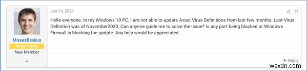 Avast 바이러스 정의 업데이트 안 됨 오류, 2022년 해결 방법 총정리