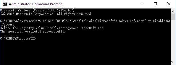 Windows Defender  바이러스 및 위협 방지가 조직에서 관리됩니다  오류 해결 방법