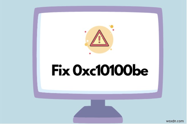 윈도우 10에서 0xc10100be 동영상 오류 해결하는 방법