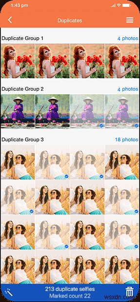 아이폰 유사 셀카 정리 앱 Similar Selfie Fixer 사용법과 중복 셀카 삭제 방법