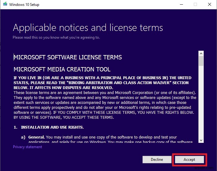 Microsoft 미디어 생성 도구로 Windows 10 ISO 파일을 만들고 다른 PC에 설치하는 완벽 가이드
