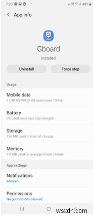안드로이드에서 Gboard GIF가 작동하지 않을 때? 해결 방법 5가지