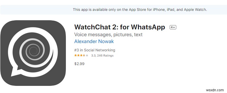 애플 워치에서 WhatsApp 사용하는 법, WatchChat 2로 손쉽게 연동하기