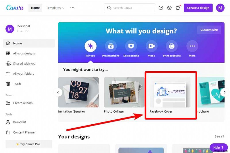 캔바(Canva)로 페이스북 커버 사진 만드는 방법 완벽 가이드
