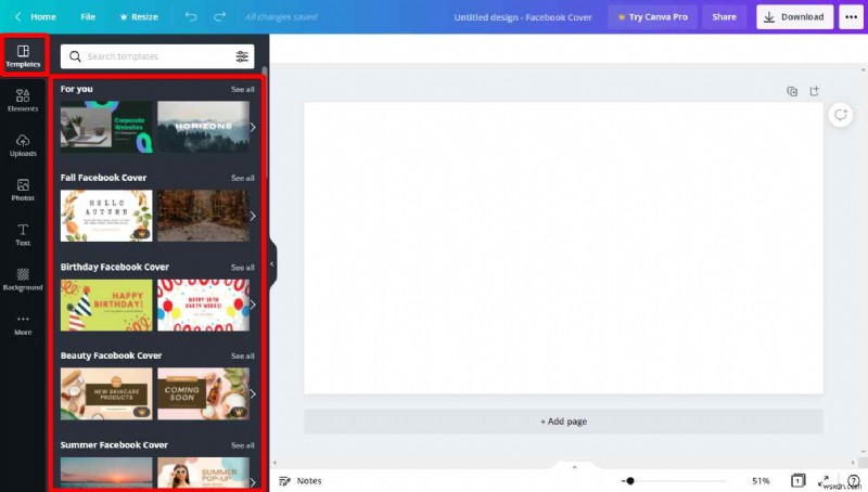 캔바(Canva)로 페이스북 커버 사진 만드는 방법 완벽 가이드