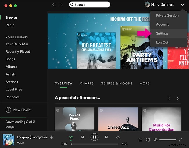 스포티파이(Spotify)에서 고품질 음악을 스트리밍하는 방법