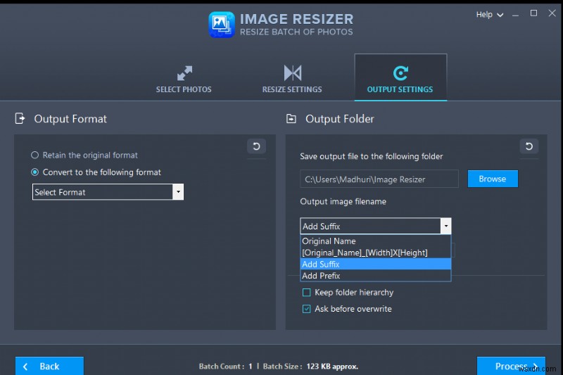 Windows 10 PC에서 Image Resizer로 JPG를 PNG로 변환하는 쉬운 방법
