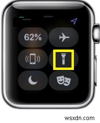 애플 워치 watchOS 4에서 손전등 기능 사용하는 방법
