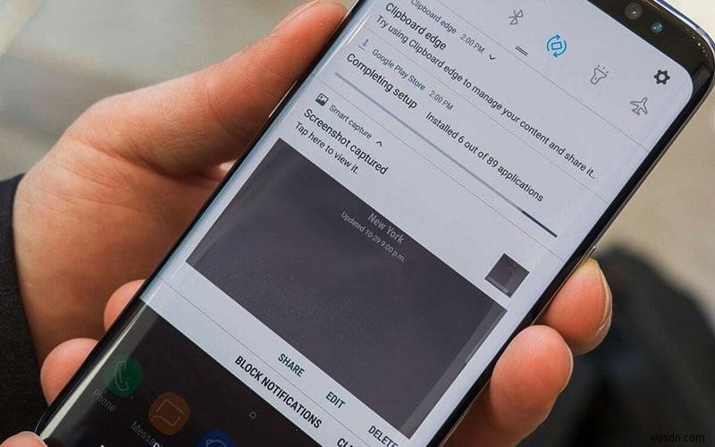 삼성 갤럭시 S8과 S8+에서 스크린샷 찍는 4가지 방법 총정리