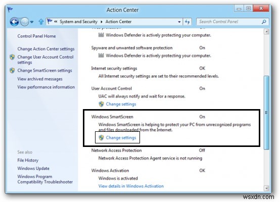 Windows 10 및 8에서 SmartScreen 필터 끄는 방법 (단계별 가이드)