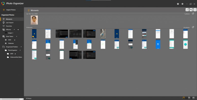 Photo Organizer 앱으로 여러 이미지 파일 이름 한 번에 바꾸는 방법