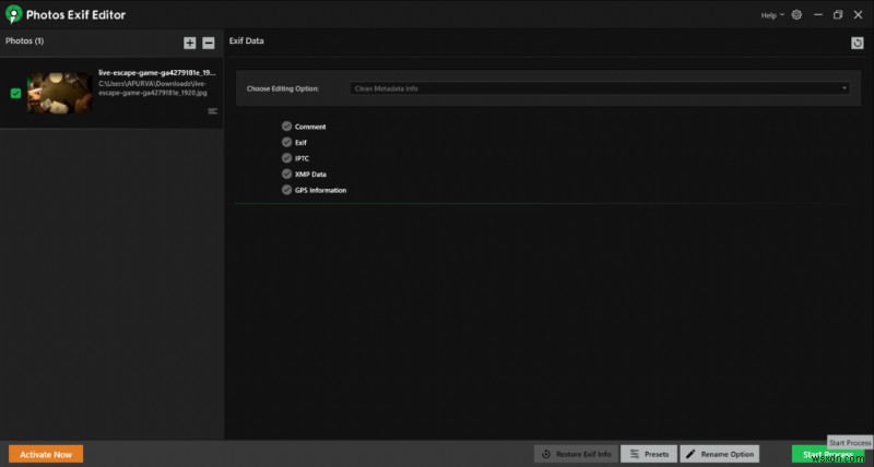 Windows PC에서 사진 메타데이터(EXIF) 안전하게 삭제하는 방법