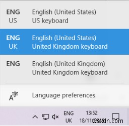 Windows 10에서 키보드 언어를 변경하는 가장 좋은 3가지 방법