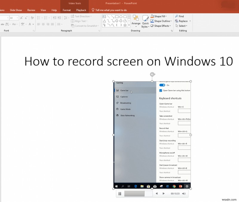 프로그램 설치 없이 Windows 10에서 화면 녹화하는 방법 총정리