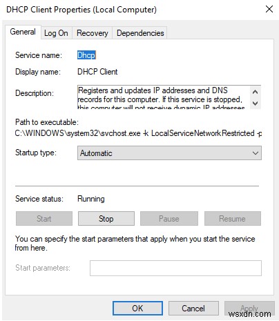 Windows 10 DHCP 서버에 연결할 수 없음 오류 해결 방법 4가지