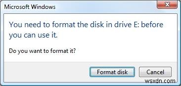 Windows 10  볼륨에 인식된 파일 시스템이 없습니다  오류 해결 방법