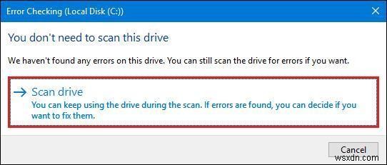 Windows 10 볼륨에 인식된 파일 시스템이 없습니다 오류 해결 방법