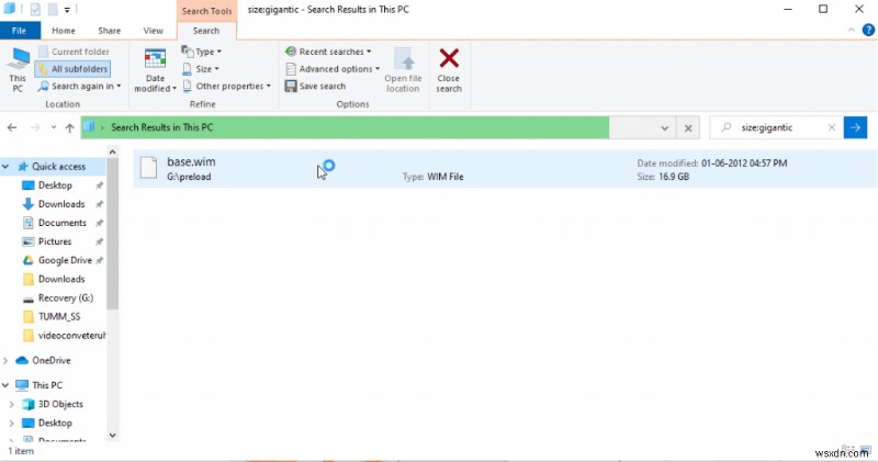 Windows 10 대용량 파일 찾는 방법, 저장 공간 확보하는 가장 쉬운 방법 총정리