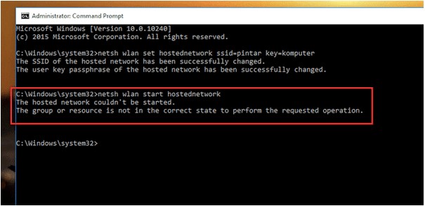 Windows 10·8·7 호스트된 네트워크를 시작할 수 없습니다 오류 완벽 해결 방법