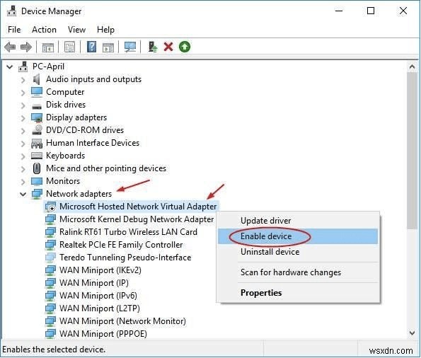 Windows 10·8·7 호스트된 네트워크를 시작할 수 없습니다 오류 완벽 해결 방법