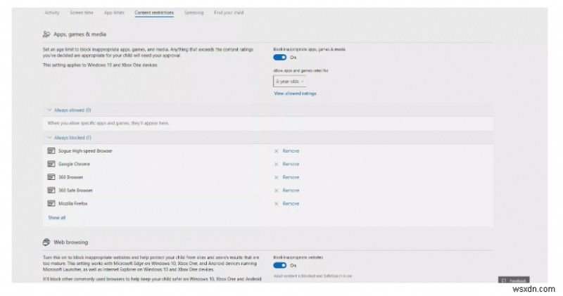 Windows 10 자녀 보호 기능 설정 및 활용 완벽 가이드