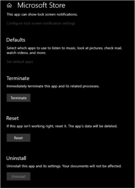 Windows 10 마이크로소프트 스토어 오류 0x80070005 해결 방법 총정리