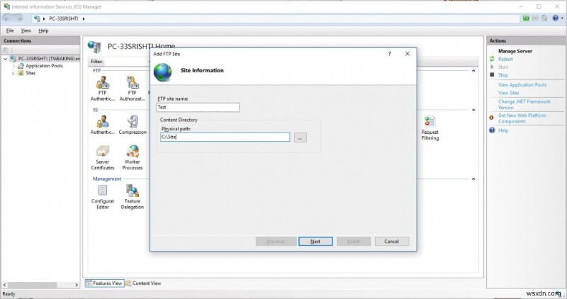 Windows 10 FTP 서버 설정 및 관리 방법 완벽 가이드