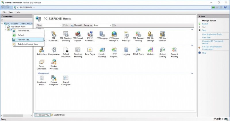 Windows 10 FTP 서버 설정 및 관리 방법 완벽 가이드