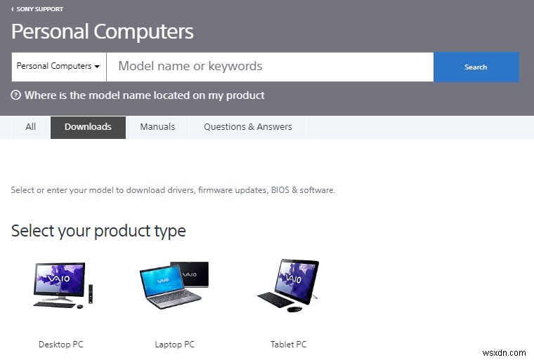 Windows 10용 Sony Vaio 드라이버 다운로드 및 업데이트 완벽 가이드