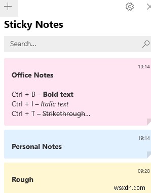 Windows 10 스티커 메모(Sticky Notes) 100% 활용법: 알아두면 유용한 꿀팁 6가지