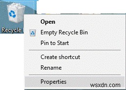 Windows 10 휴지통 저장 설정 변경 방법 총정리