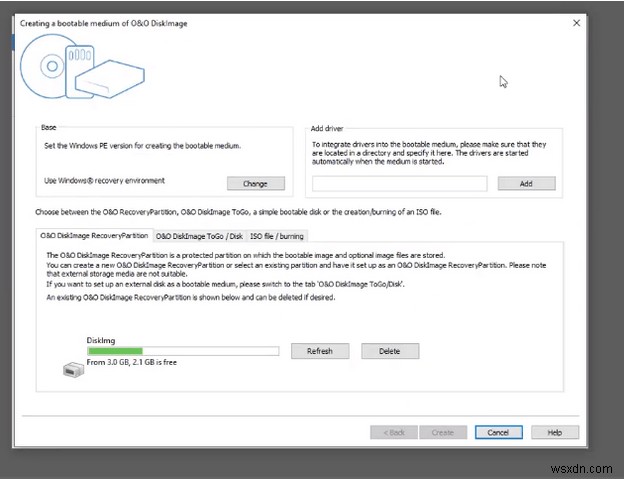Windows 10에서 복구 파티션 만드는 방법 – O&O DiskImage 완벽 가이드