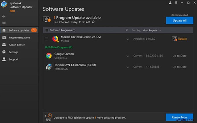 Windows 10 PC에서 타사 소프트웨어를 업데이트하는 방법 완벽 가이드
