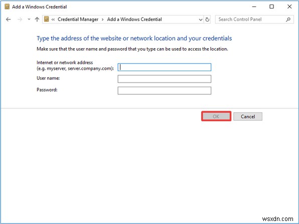Windows 11/10에서 네트워크 자격 증명 입력 오류 해결하는 완벽 가이드