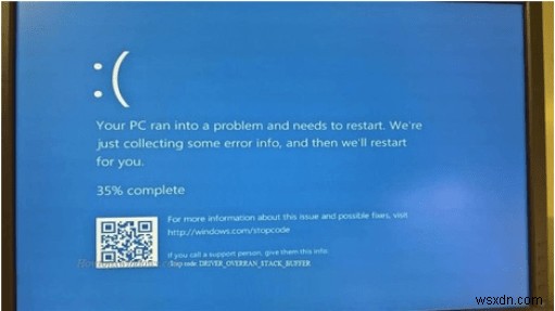 Windows 10 드라이버 오버런 스택 버퍼 블루스크린 오류 완벽 해결 가이드