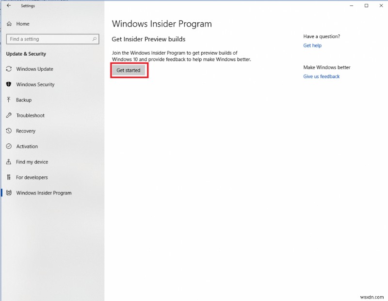 Windows 10에서 Windows 참가자 프로그램(Insider Program) 가입 및 탈퇴하는 방법