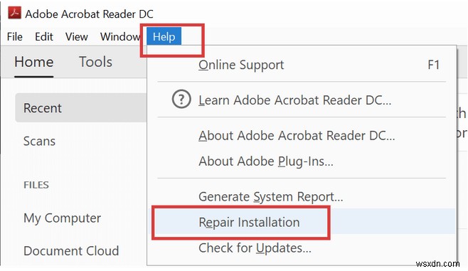 어도비 리더에서 프린터가 보이지 않나요? Windows 10 해결 방법 4가지