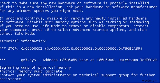 Windows 10에서 DATA_BUS_ERROR 블루스크린 오류를 해결하는 5가지 방법