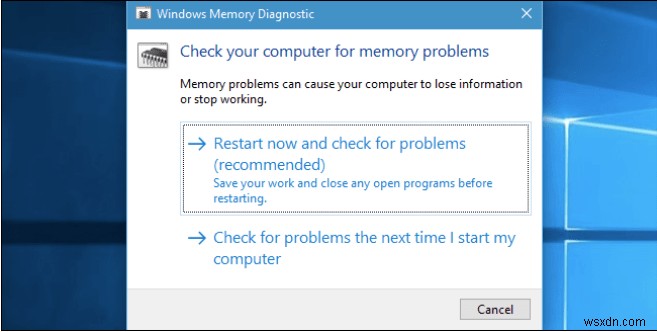 Windows 10에서 DATA_BUS_ERROR 블루스크린 오류를 해결하는 5가지 방법