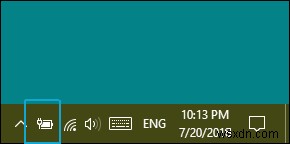 Windows 10 사라진 배터리 아이콘 복구 방법 총정리